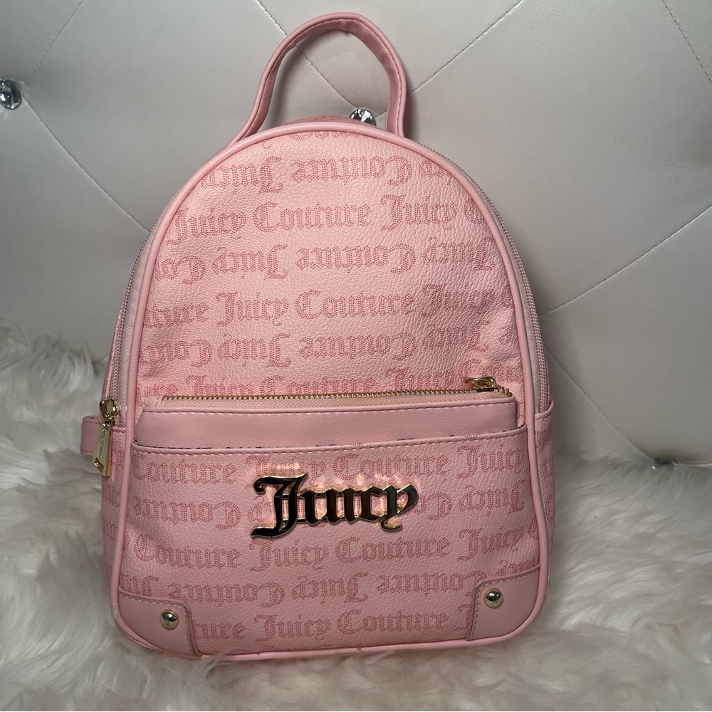 Pink juicy couture backpack